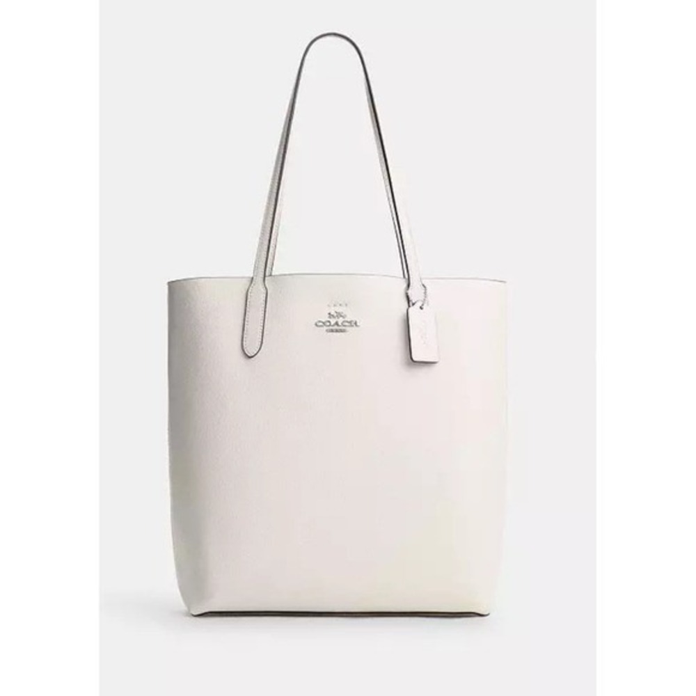 Coach Thea Tote - Chalk Refined Leather, NWT - Picture 3 of 7